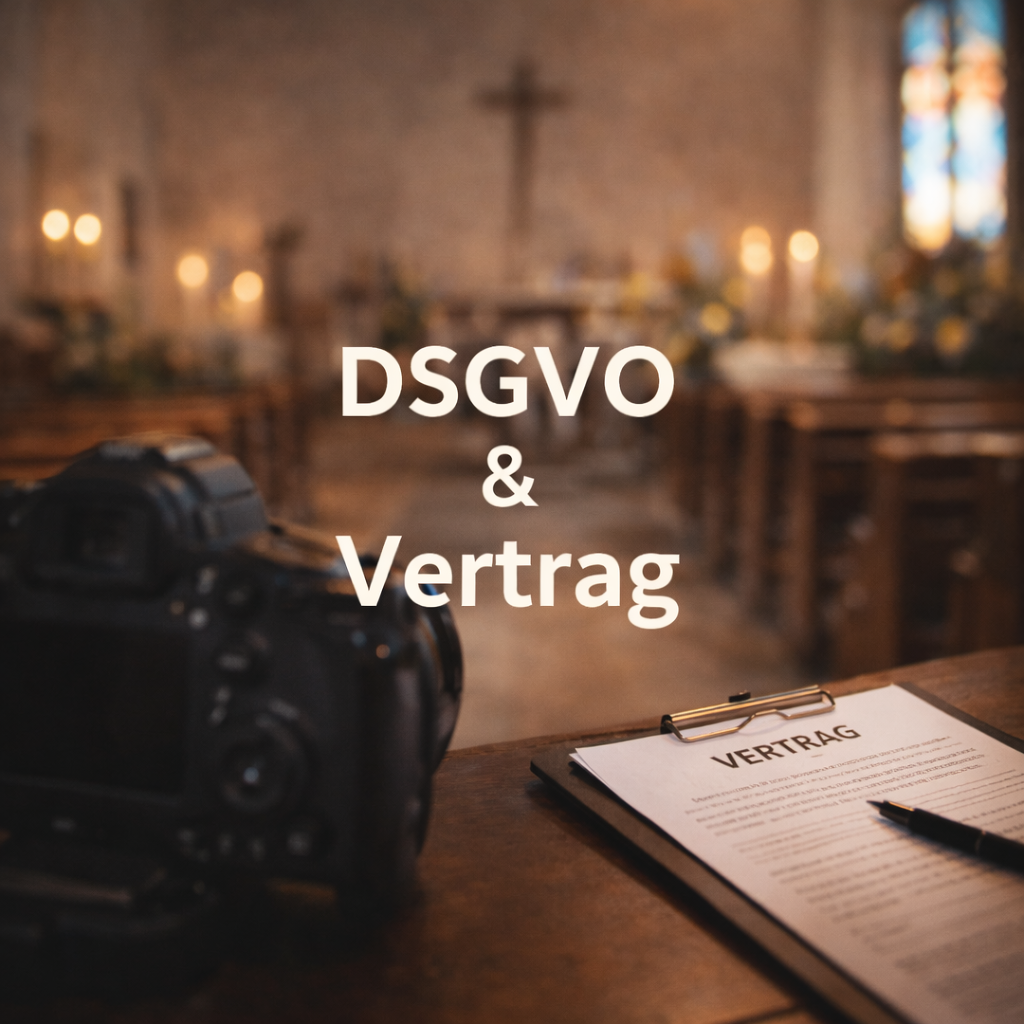 DSGVO Vertrag und Erstkommunion